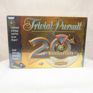 Trivia Pursuit 20th Anniversary Edition Parker Brothers with Card Dispenser New